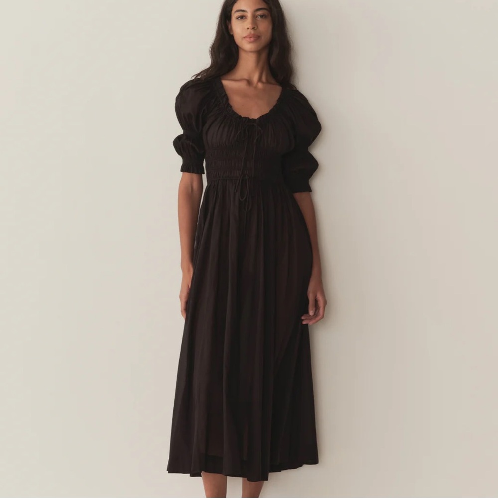 Doen Black Ischia Dress